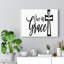 Live In Grace - Wrapped Canvas Print-1993907326