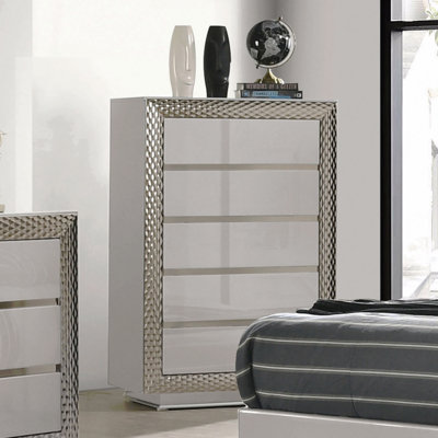 Meuble de chambre de style glam 1pc