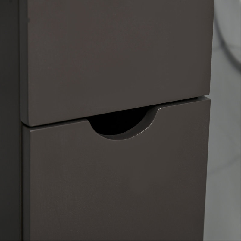 Versatile Freestanding Bathroom Storage Cabinet With Multiple Compartments For Organizing Essentials, Brown