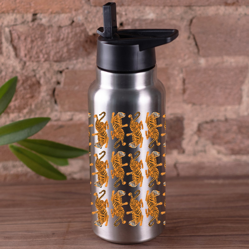 Jungle Tiger Pattern 32 oz. Tumbler