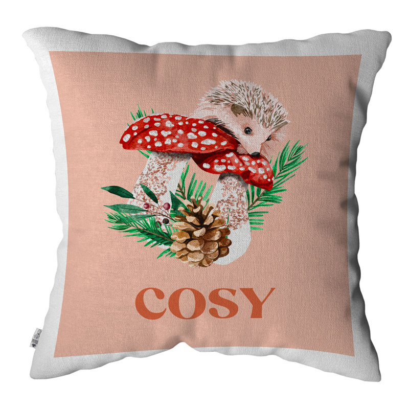 Luisella Animal Print Square Euro Cushion Cover