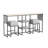 Calinda Console Table With Stools