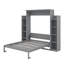 Grand lit escamotable avec tablettes et DEL-600736082