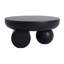 Table basse ronde avec base sphérique Oris-123687337