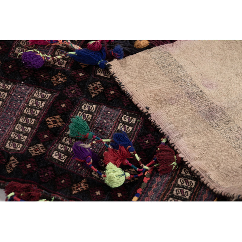 Antique Hand Knotted Wool Area Rug
