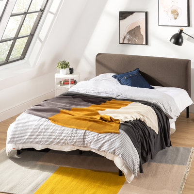 Lit plateforme tapissier Bree