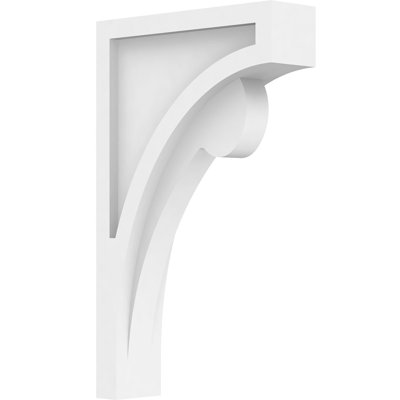 2"W x 7"D x 11 5/8"H Standard Viola Architectural Grade PVC Corbel
