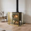 4 Iron Fireplace Door