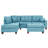 30*26" Single Seat Module For Modular Sectional Sofa,Deep Seat,Chenille,2 Colors-870326288