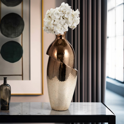 Artisan Crafted Ceramic Vases, Deluxe Set to Elevate Your Living Space - Perfect for Home & Office