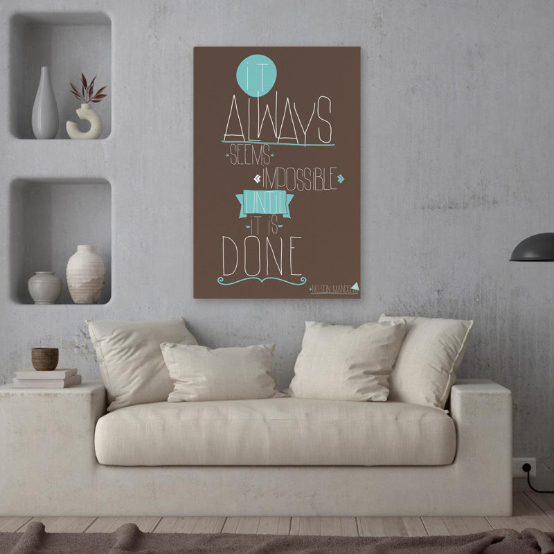 Il semble toujours - art inspirant, H 36 po x l 24 po
