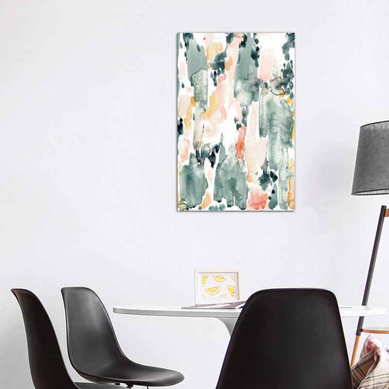 « luxueux » par albina bratcheva-reproduction d’art, H 48 po x l 32 po x P 1,5 po, Toile tendue