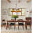 Brittnie 5 - Light Glass Dimmable Tiered Chandelier