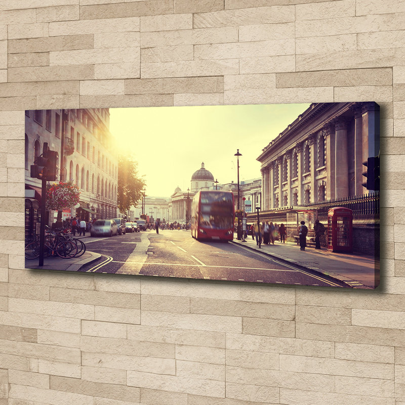 London - No Frame Print on Canvas