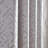 Embossed Blackout 95" Grommet Lined Silver Curtain Panel Pair (Set of 2)-1909351947