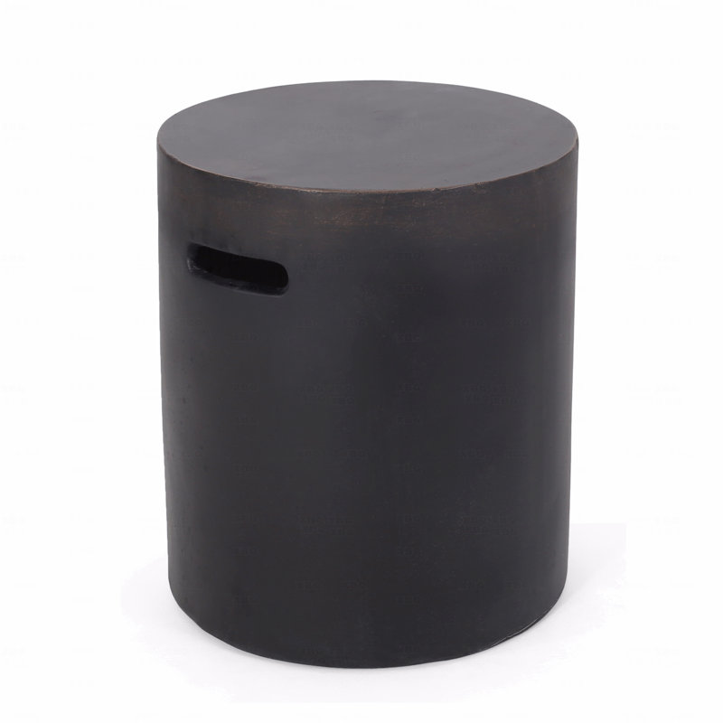 Outdoor Lightweight Concrete Side Table