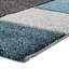 Bahnu area rug Machine Woven Runner Blue/Grey