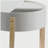 Bodfish White & Natural Round End Table
