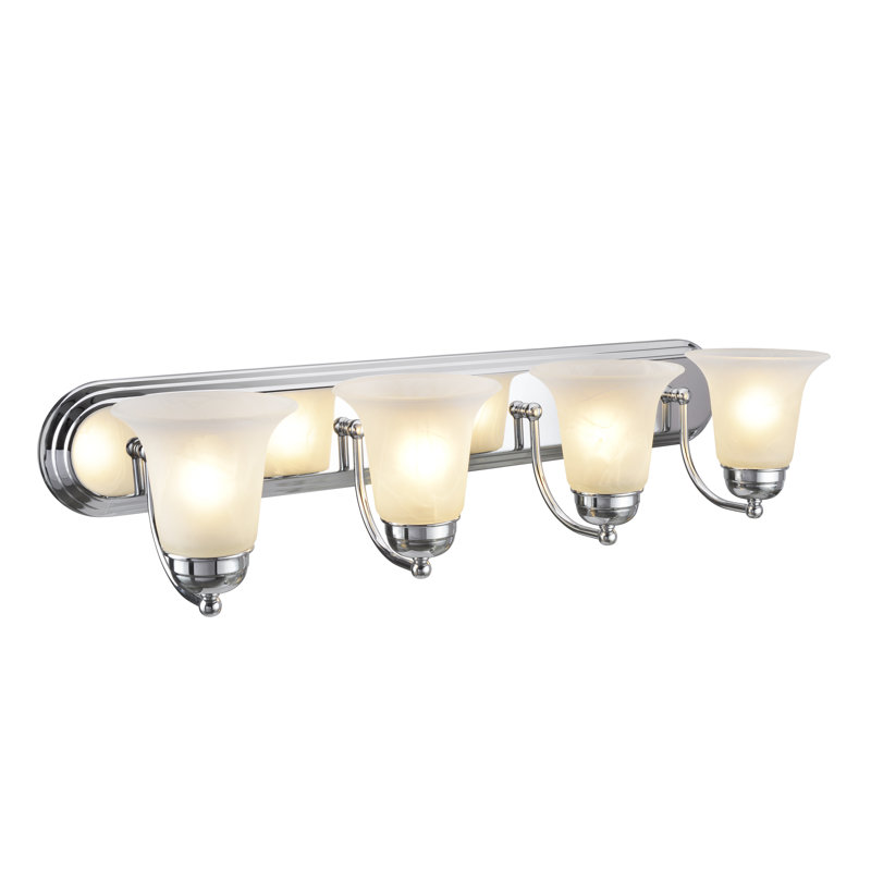 4 - Light Vanity Light, Silver