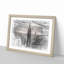 New York Skyline in Abstract - Picture Frame Graphic Art Print-55724838-55724839