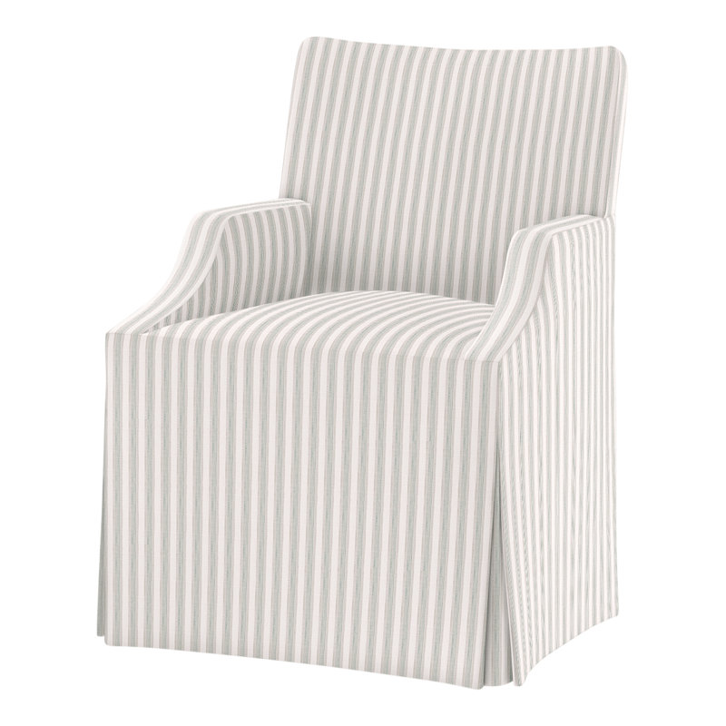Fauteuil Lia, Perigold Piccadilly rayé frêne