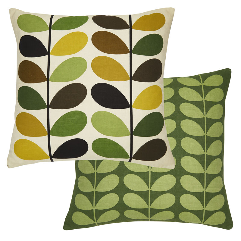 Multi Stem Fern/Ochre MF 50x50cm Cushion