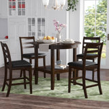 Cayson 4 - Person Counter Height Dining Set
