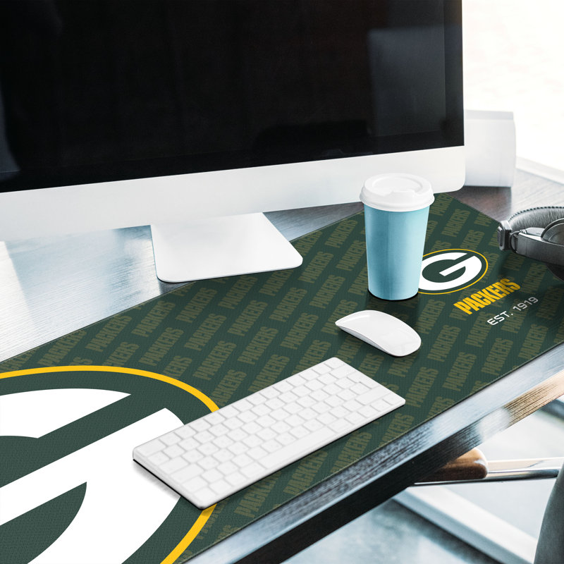 NFL Logo Series Desk Pad, Green Bay Packers