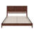 Amandah Low Profile Solid Wood Panel Bed-1063239670-1063239671