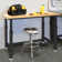 Seville Classics UltraHD Adjustable Height Workbench, 48" W x 24" D x 28.5" - 42" H