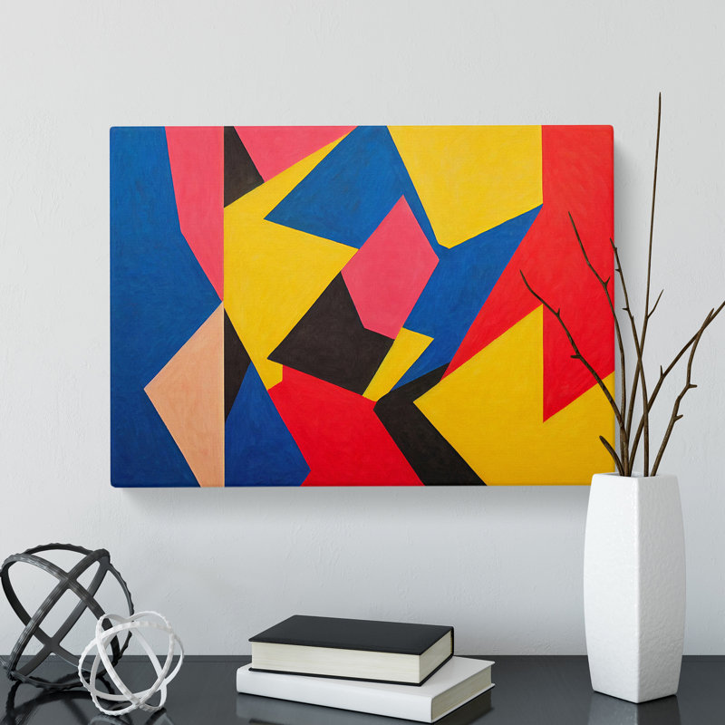 Suprematism Art Abstract Vol.1 - Wrapped Canvas