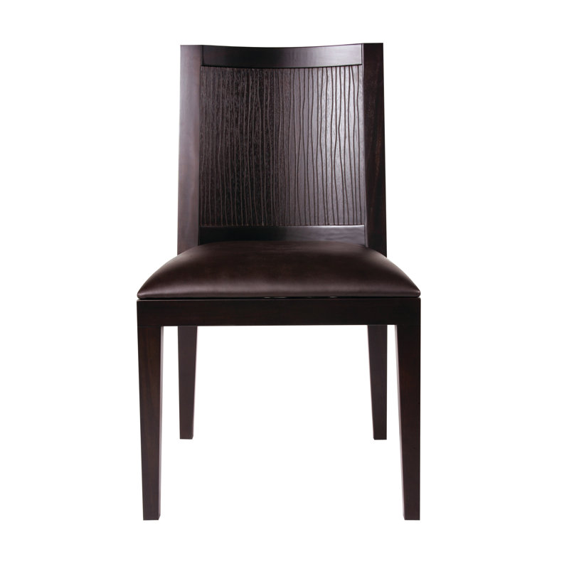 Jamauri 19'' H Upholstered Mahogany Side Chair
