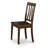 5 Piece Dining Table Set for 4 Includes a Round Kitchen Table with Pedestal and 4 Kitchen Dining Chairs, Cappuccino-729687514