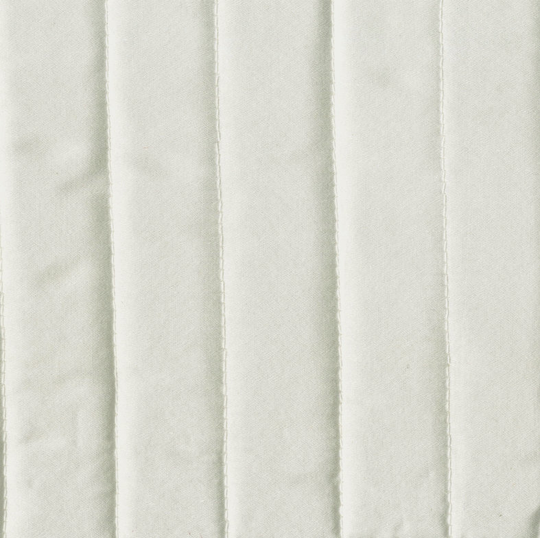 Channel Coverlet, Queen Coverlet, Ivory