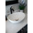 Eden Bath 13.4'' Concrete Oval Bathroom Sink-72978376