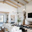 Modern Minimalist 2 - Light Dimmable Large Elegant Fabric Linear Chandelier-75215264