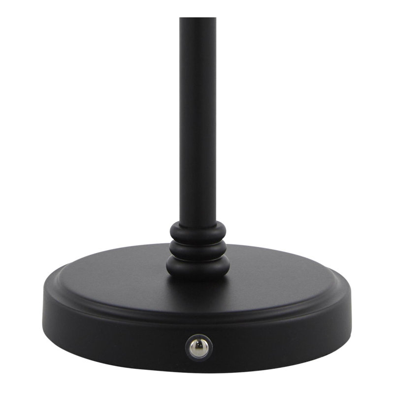 Mikol Table Lamp, Black, Brown