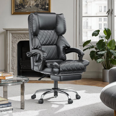 Executive Chair Faux Leather Office Chair