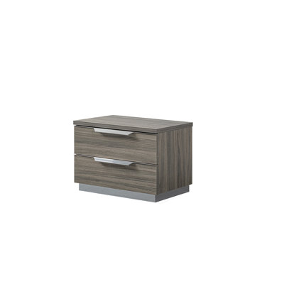 Urban Edge Woodgrain Bedside Table