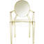  Chaise d'appoint empilable à dossier très grand King Louis-259455670-221833325