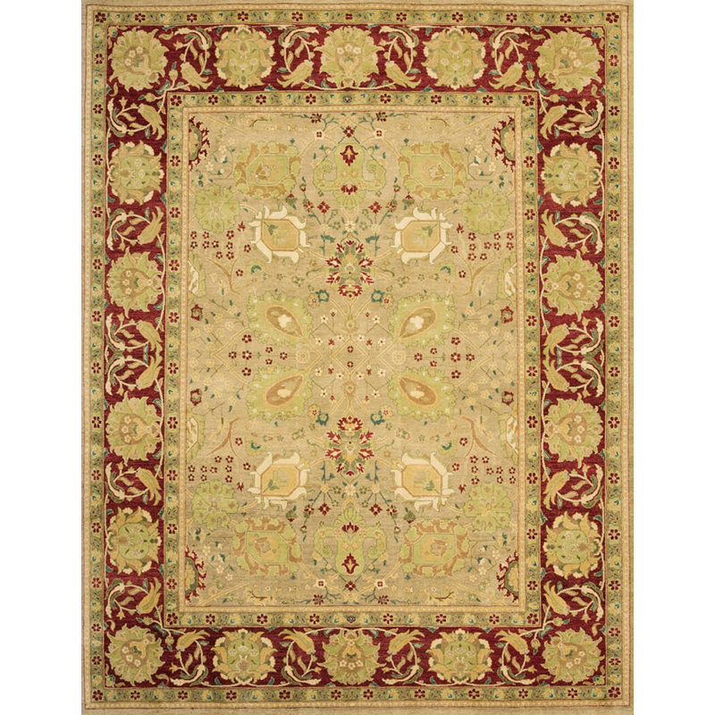 Traditional One-of-a-Kind Rectangle 8 X 10 Hand Knotted Area Rug