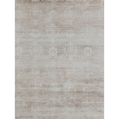 Koda Floral Area Rug in Beige