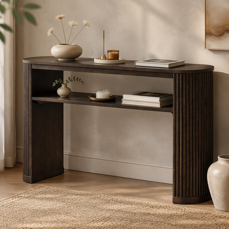 Console Rustic, Espresso, Espresso, Espresso