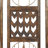 Gromling Metal Intricately Carved Bell Brown Wall Decor
