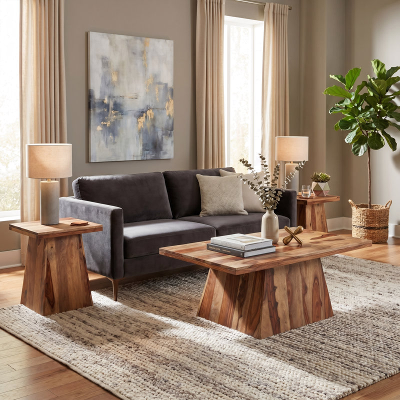 Jordan 2-Piece Living Room Table Set