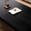 Table basse noire en bois massif-1103329479