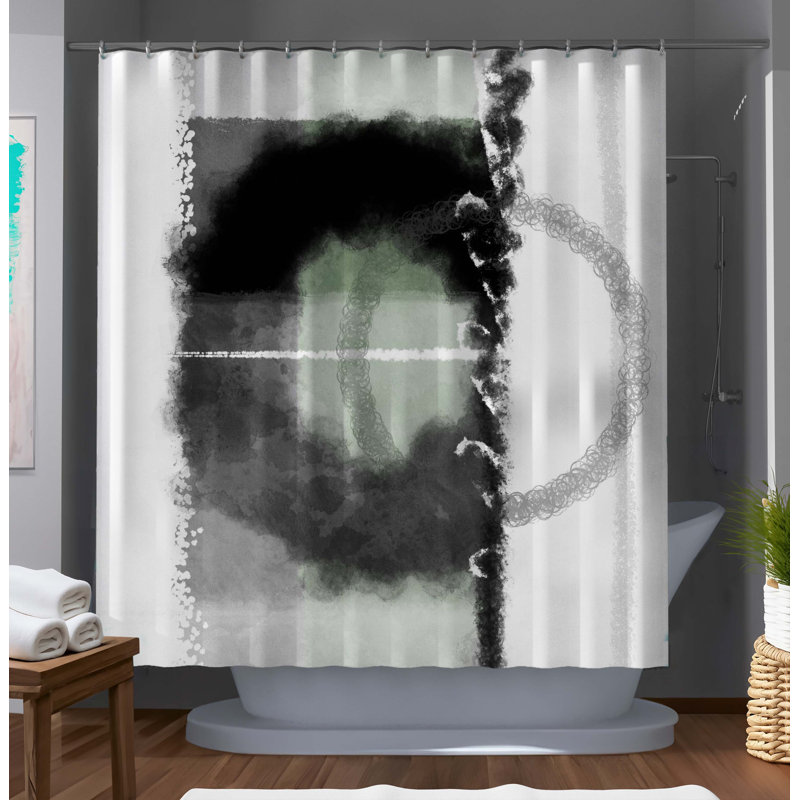 Abstract Shower Curtain