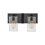 Sawyer 2 - Light Dimmable Aged Zinc Vanity Light