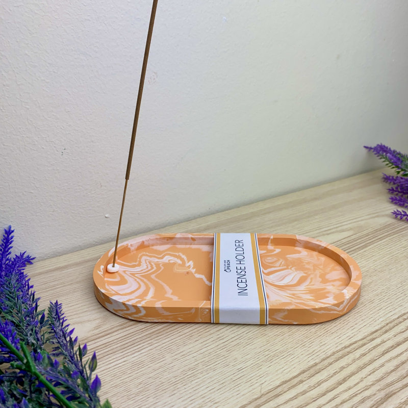 Orange Incense Stick Holder