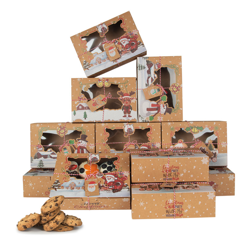 Paper Christmas Cake & Cupcake Accessories